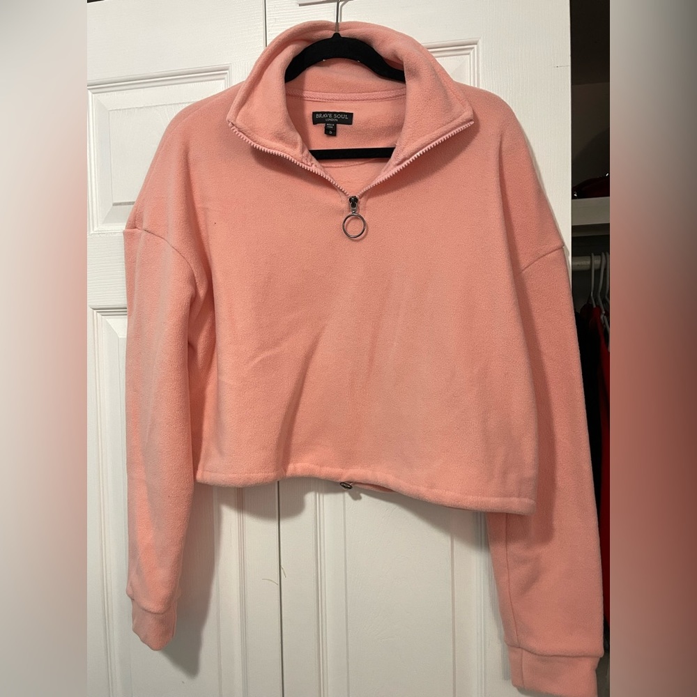 Brave Soul London Half-zip Sweatshirt